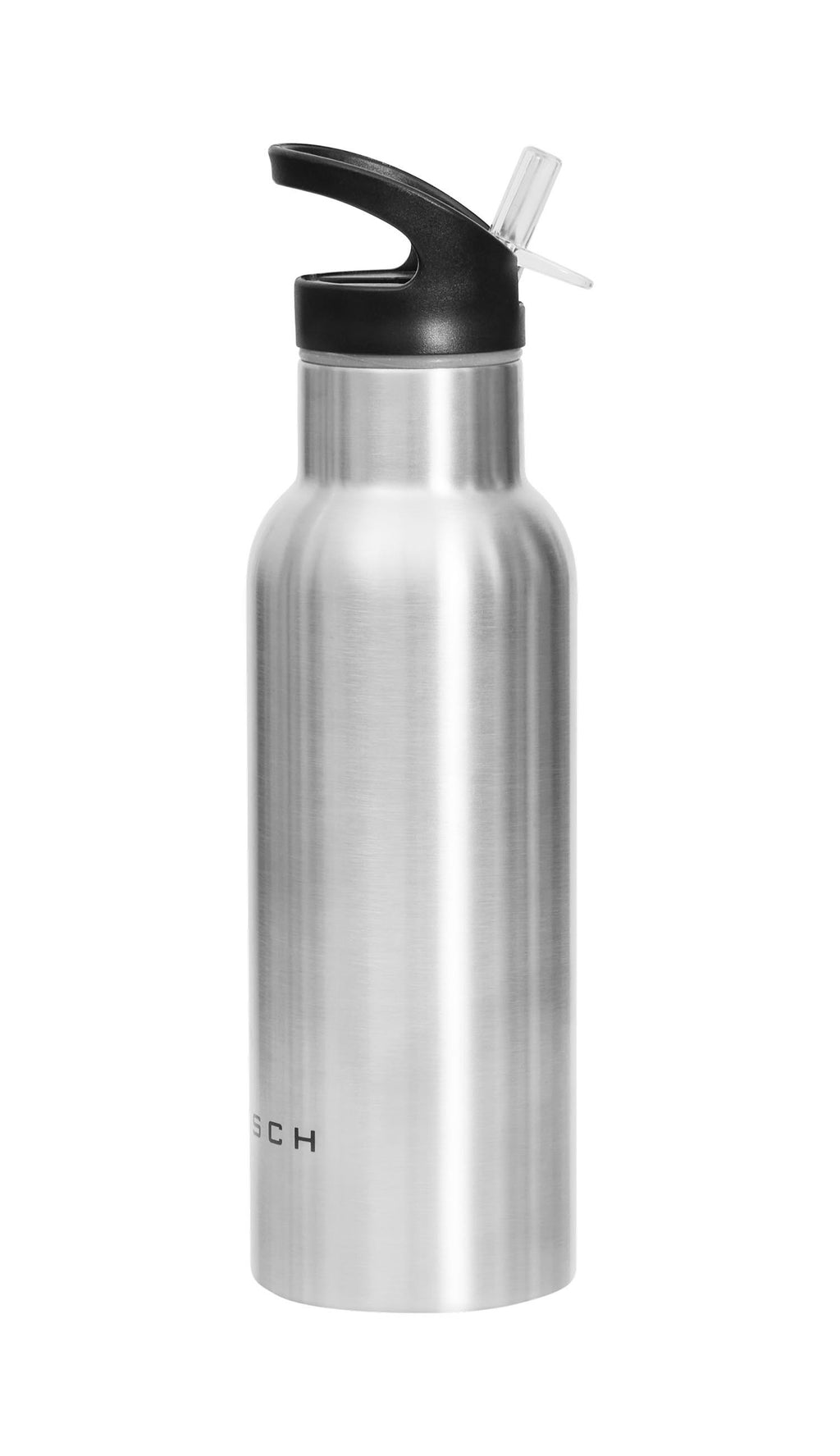 Straw Stainless Water Bottle  hard medium