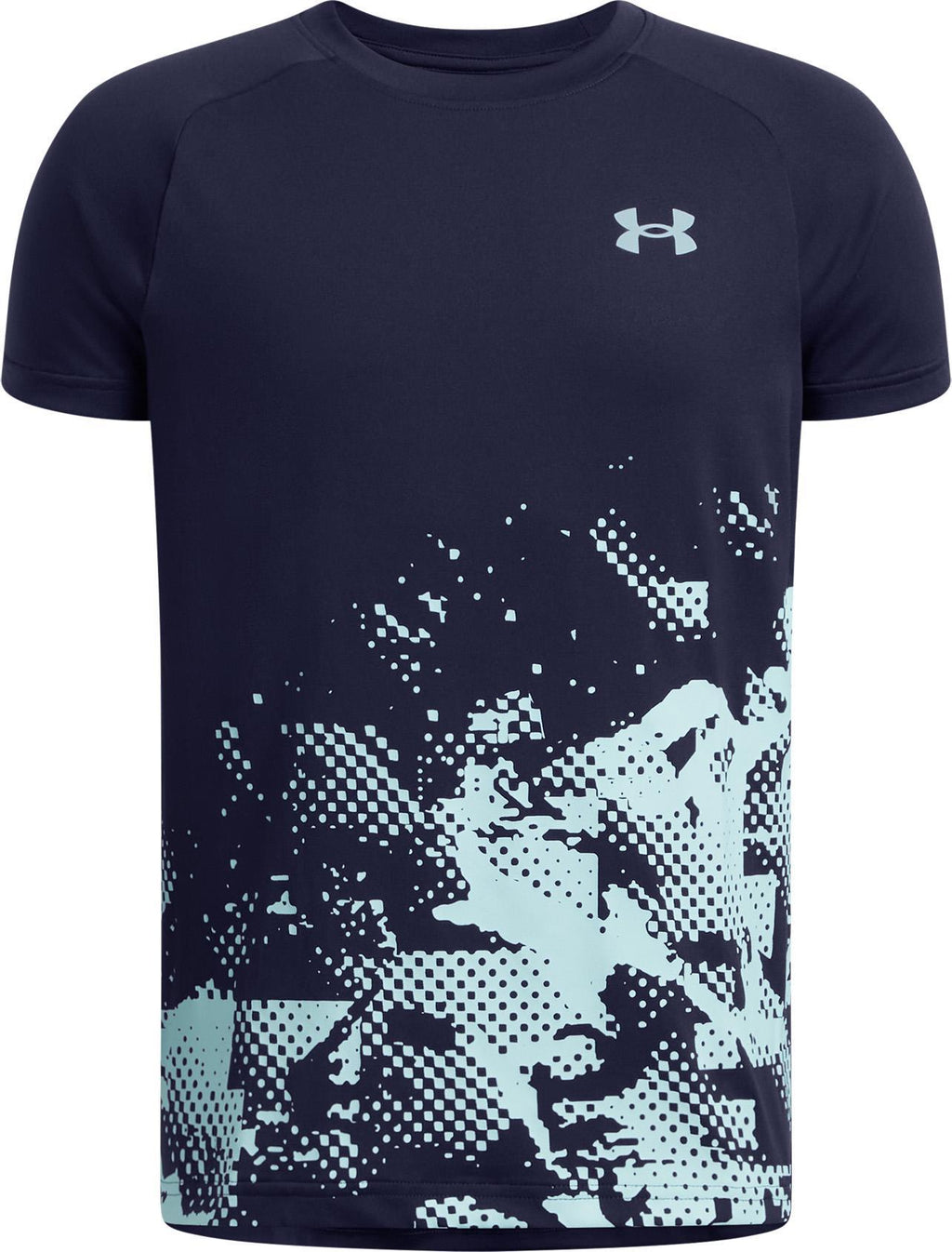 Ua Tech Graphic Ss-blu