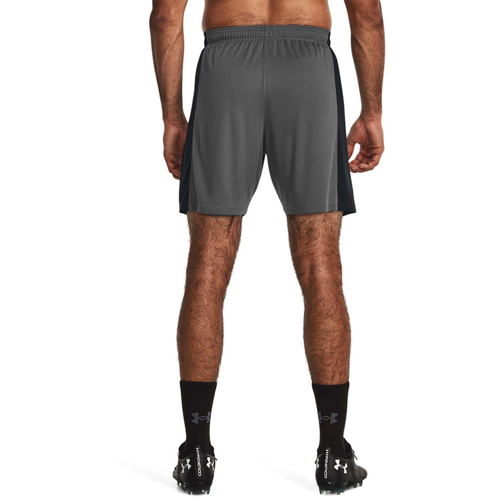 ua m's ch. knit short-gry