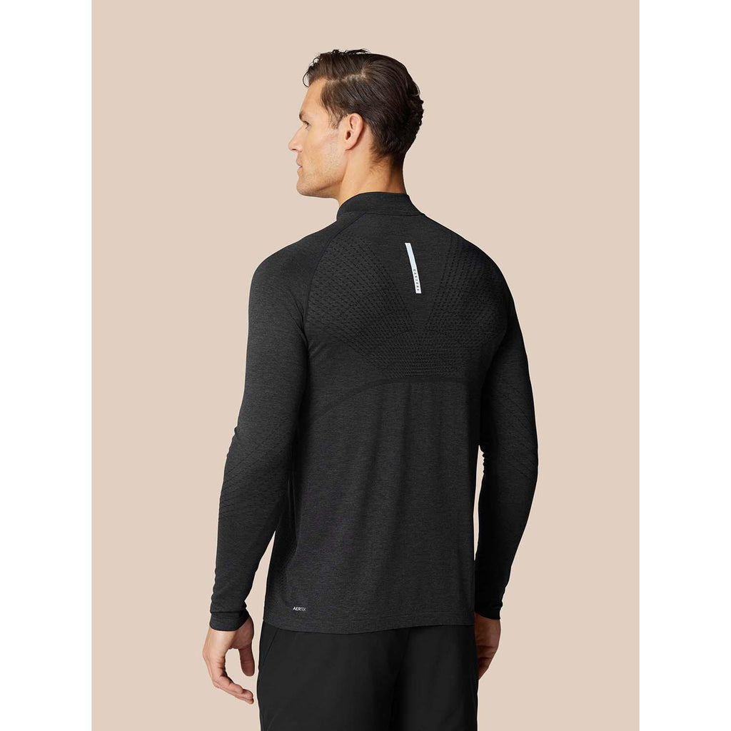 Seamless 1/4 Zip Ls Top