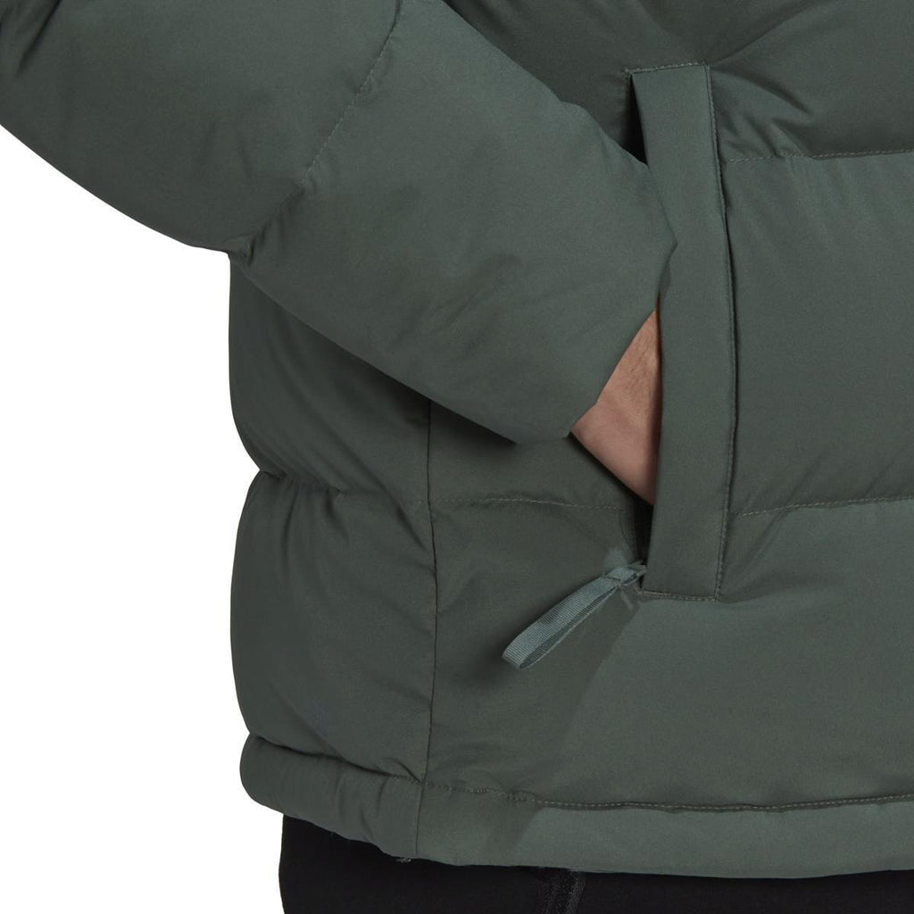 Helionic donsjack met capuchon