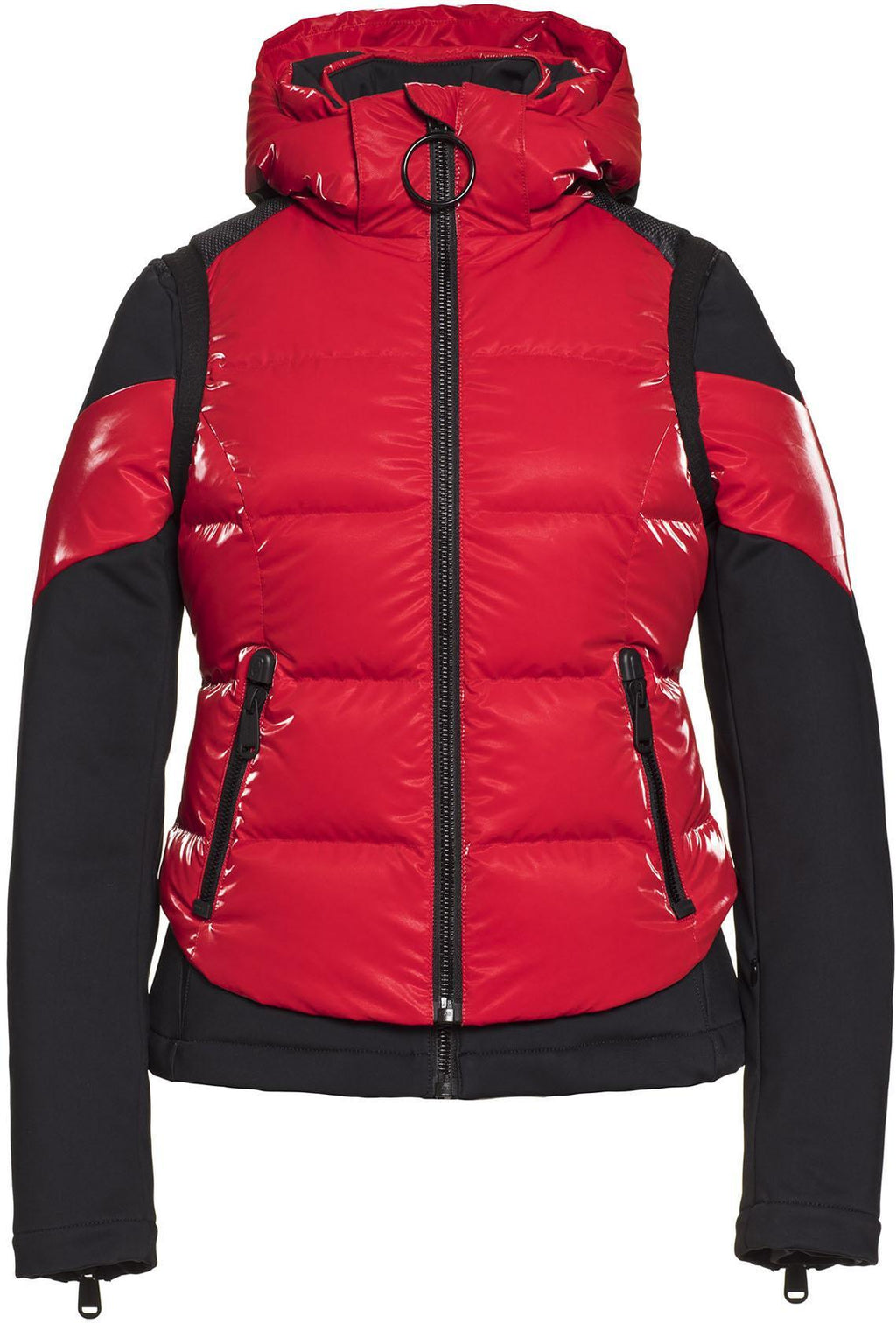 nura, jacket no fur ladies woven
