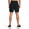 ua launch 7'' 2-in-1 short-blk