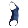 PLACEMENT MUSCLEBACK 1PC NVY/LTBLU