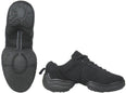 Dance sneaker, canvas, split sole, low top