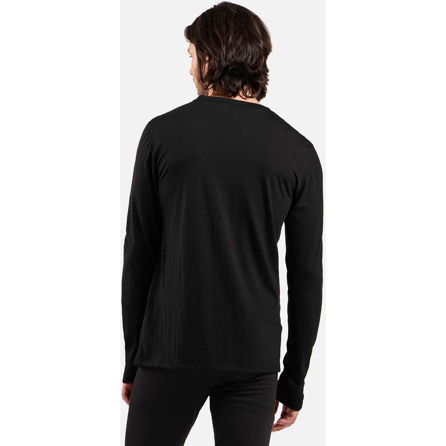 bl top crew neck l/s merino 160
