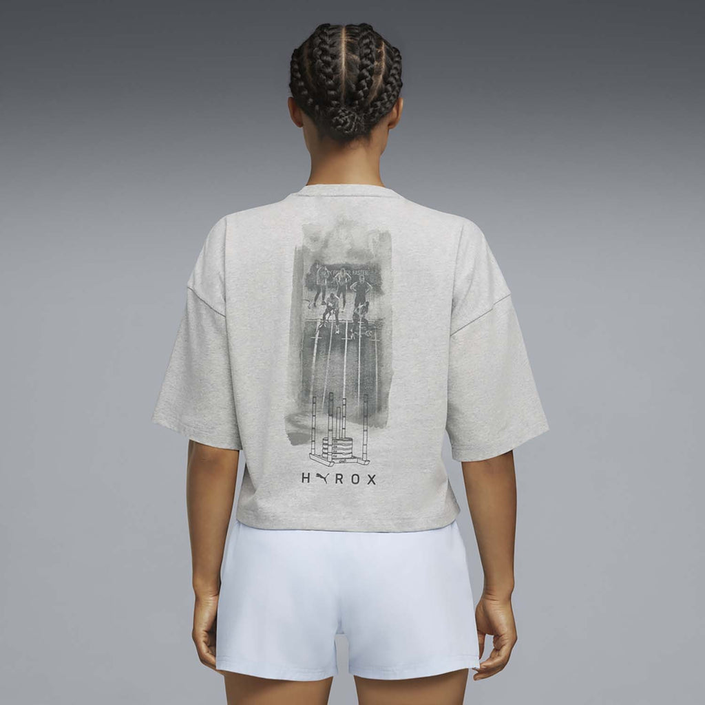 Puma X Hyrox Cropped Lifestyle Tee topje training