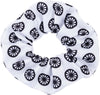 hair scrunchie - white