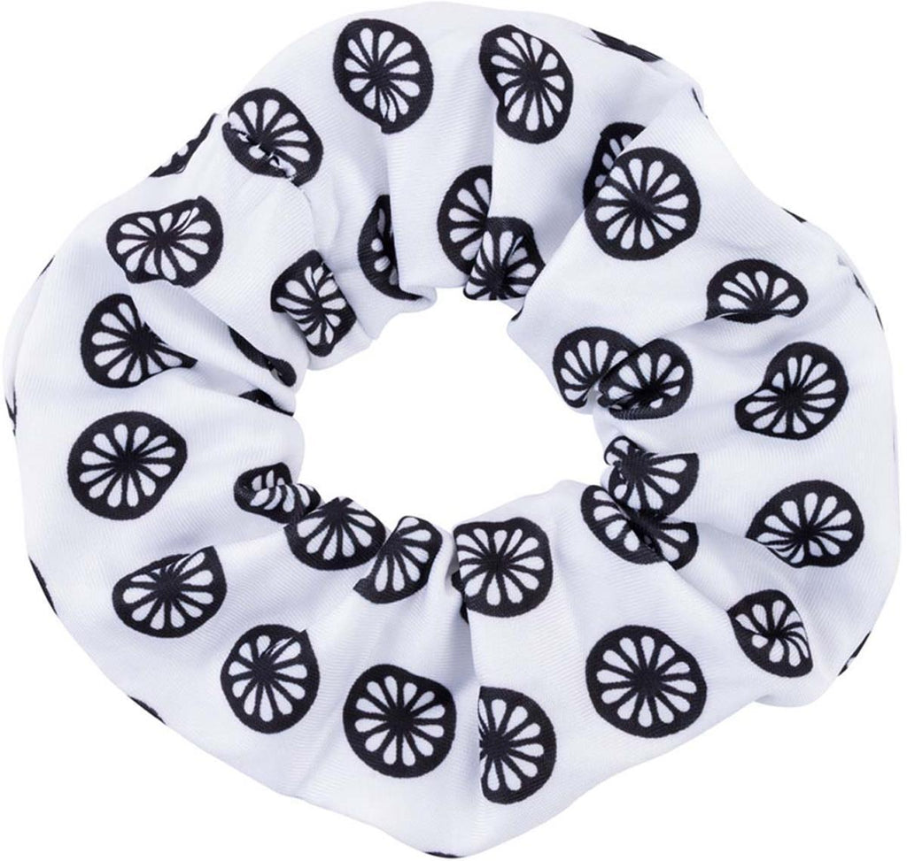 hair scrunchie - white