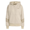 Full-zip hooded sweater