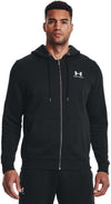 ua essential fleece fz hood