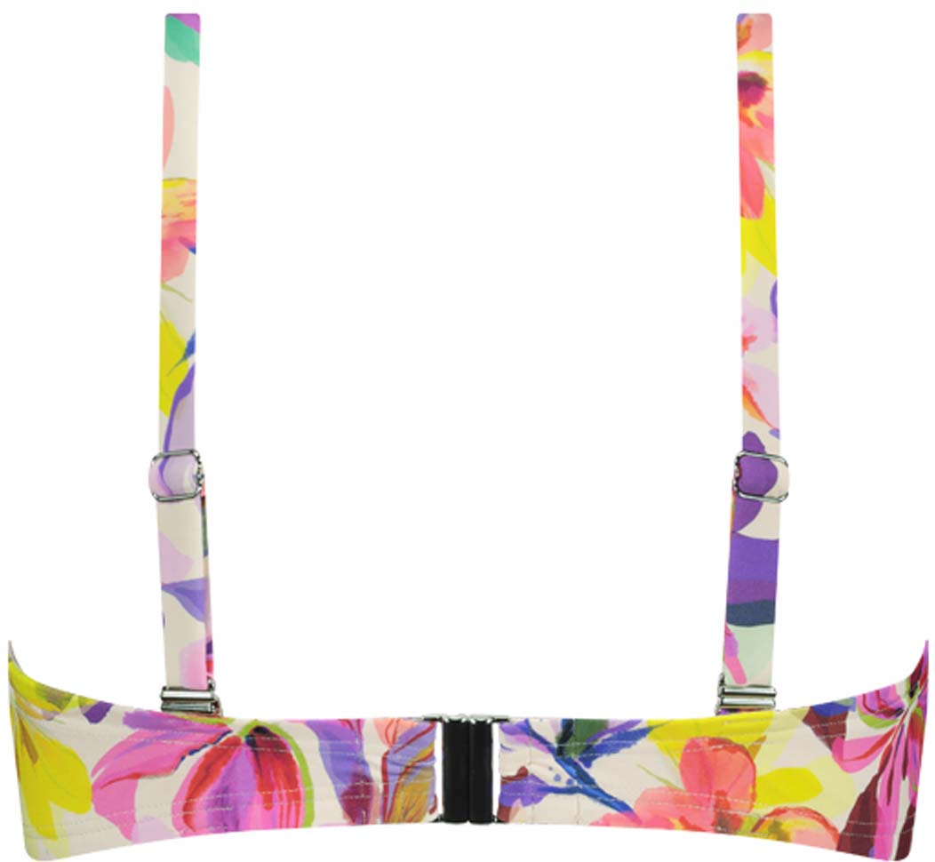 Fluid Flowers Padded Wired bikinitop