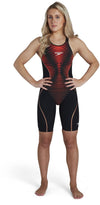 Fs Lzr Inten Clb Kneeskin Bla/red