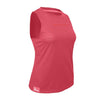 women sleeveless jacquard top
