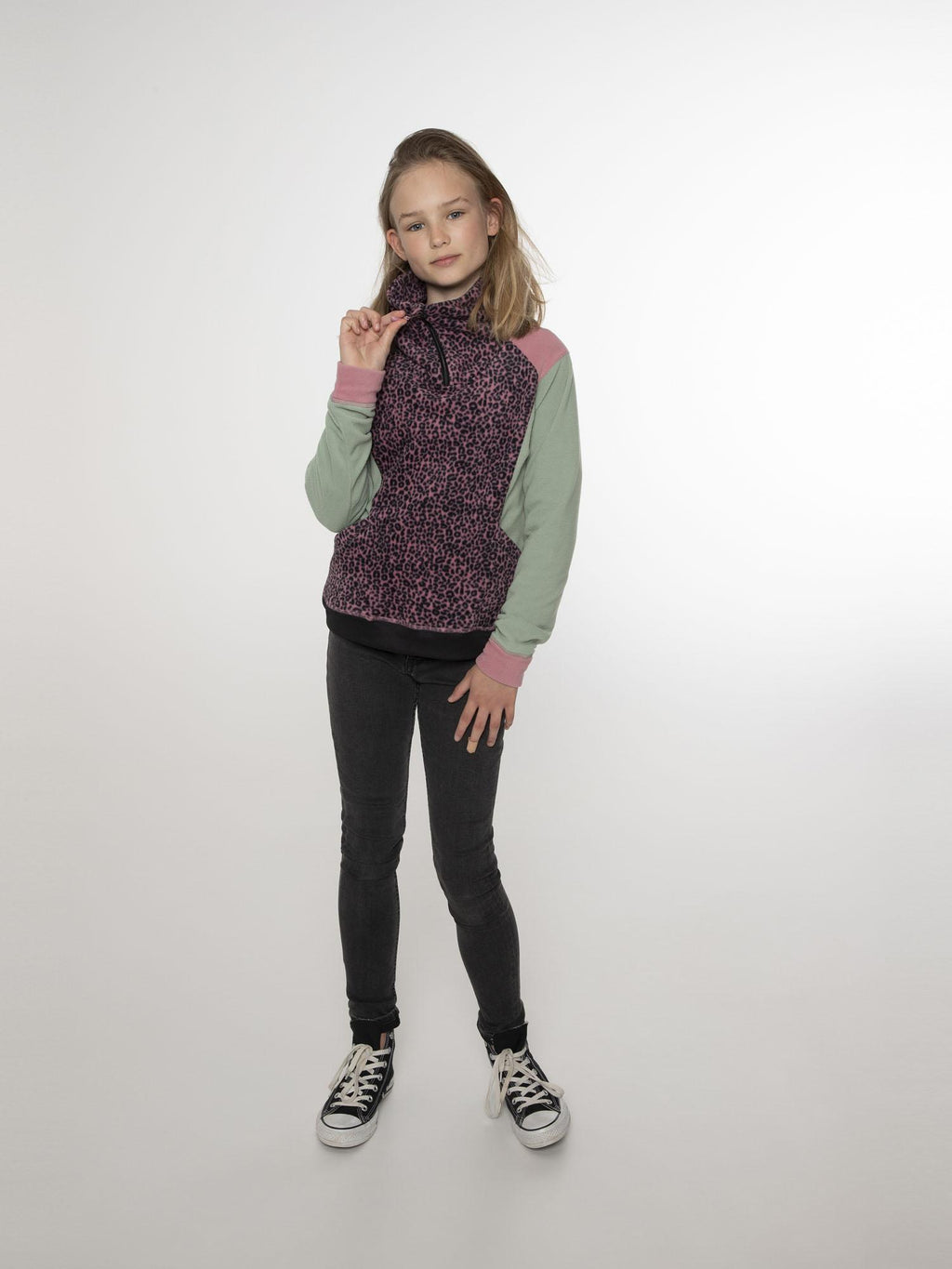Cariece Jr 1/4 Zip Top