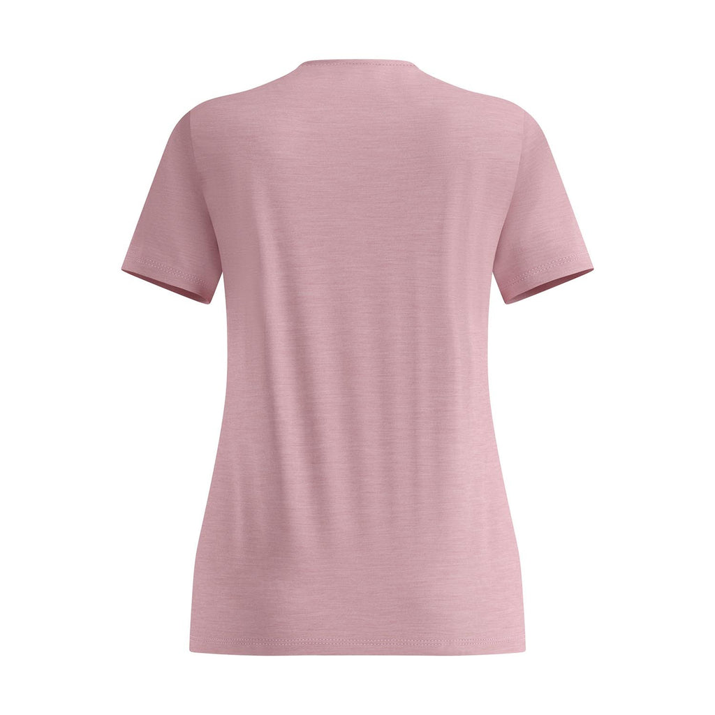 Outdoor T-shirt Crew Neck Short sleeve Merino Tencel Plain Tee