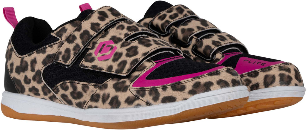 Indoor Velcro Leopard hockeyschoenen
