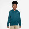 sportswear club big kids' Dri-FIT hoodie met rits