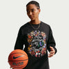 Long sleeve Basketball shirt korte mouwen