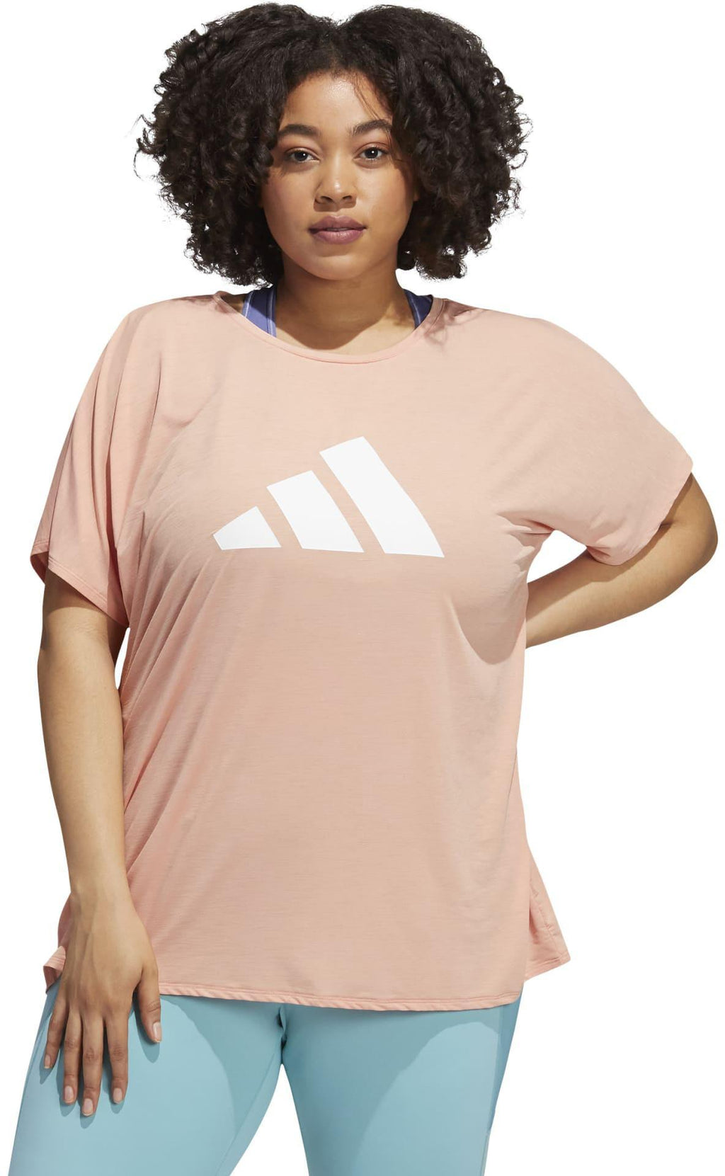 3-Stripes Training T-shirt (Grote Maat)