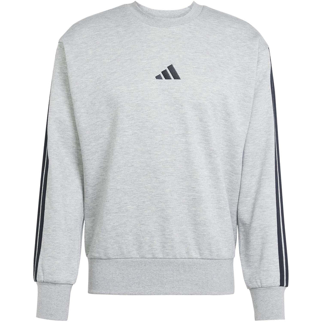 Essentials 3-Stripes Fleece Sweatshirt