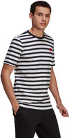 Essentials Stripey Embroidered Logo T-shirt