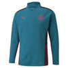 mcfc training 1/4 zip top