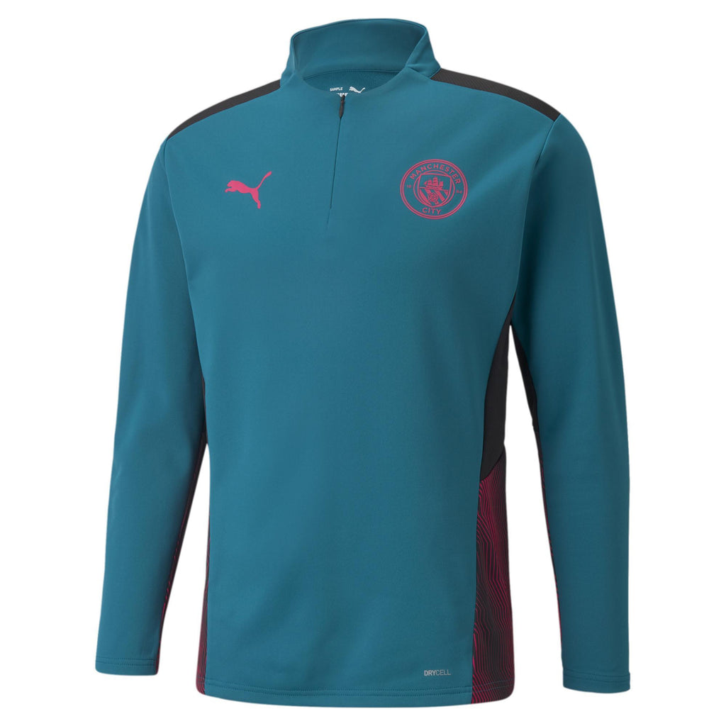 mcfc training 1/4 zip top