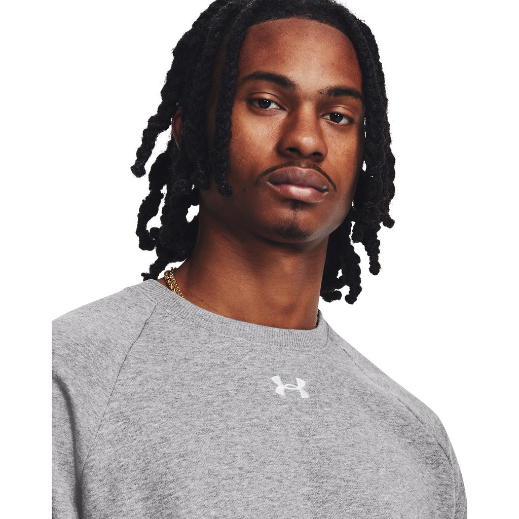 Ua Rival Fleece Crew-blk