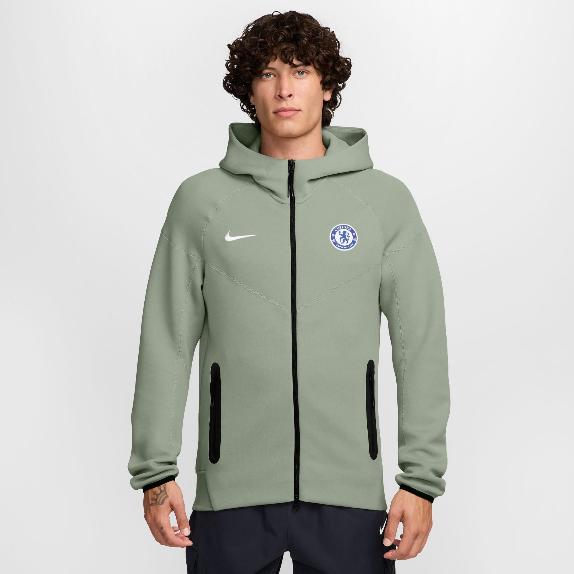 Chelsea FC Tech Fleece Windrunner Soccer Full-Zip Hoodie