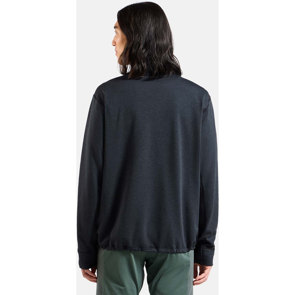 Grid Fleece Mid Layer half-zip