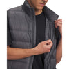 legend down vest-gry