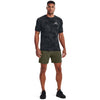 ua vanish woven 6in shorts-grn