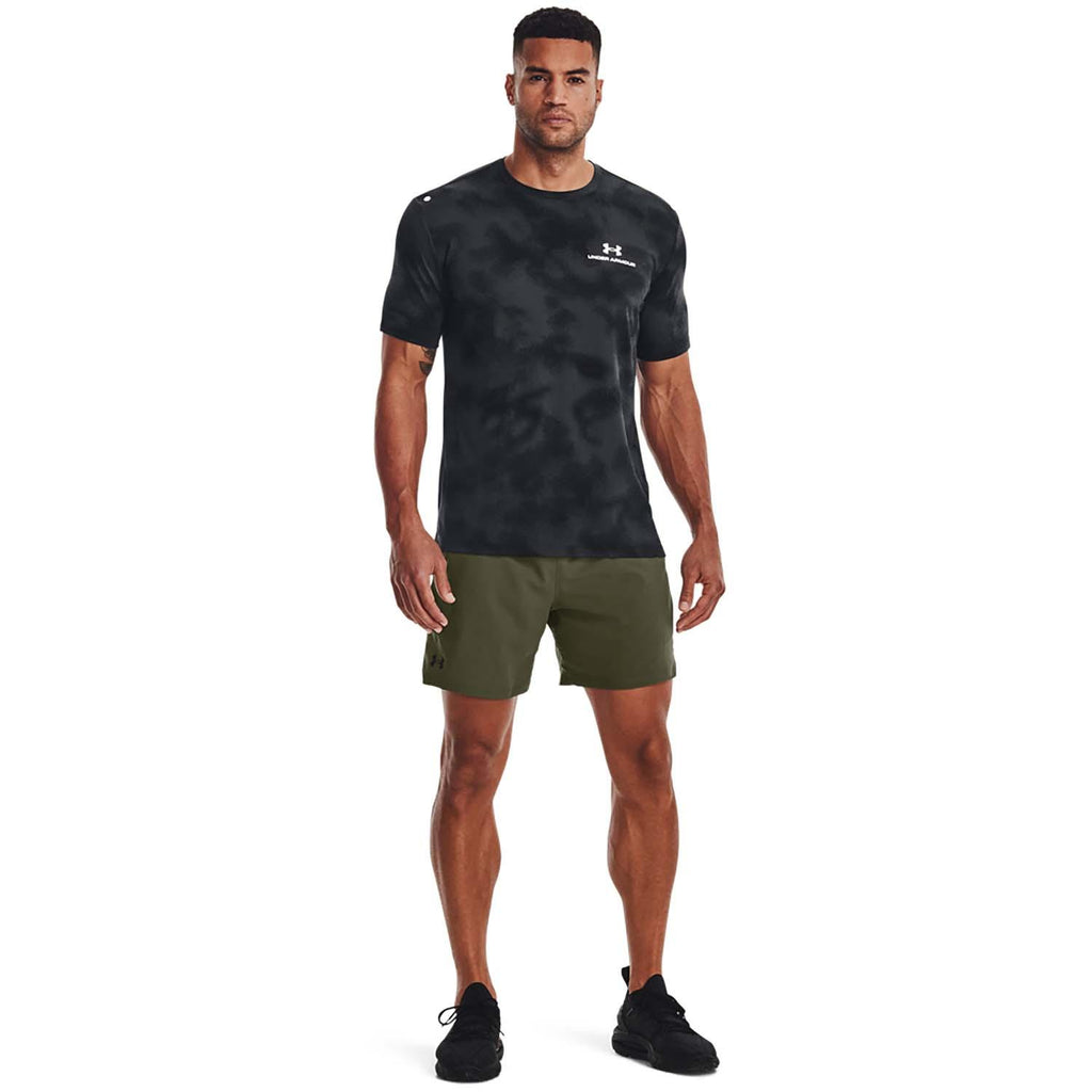 ua vanish woven 6in shorts-grn