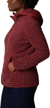 winter pass print fleece full zip