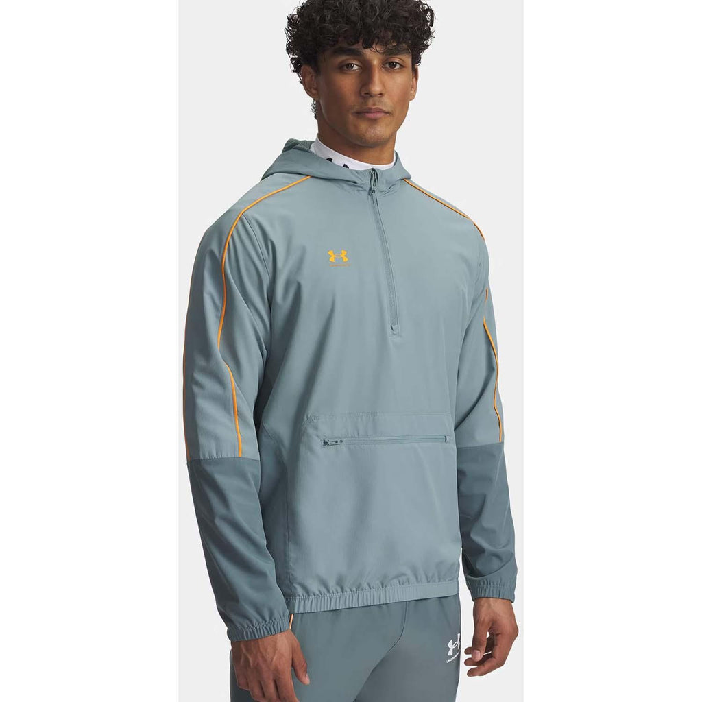 Ua M Challenger Warmup Jkt-blu