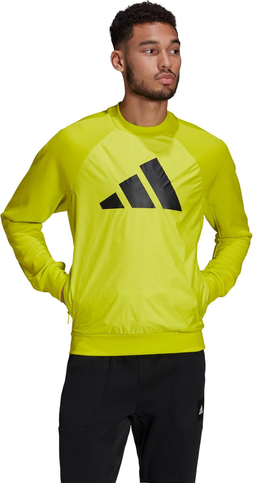 Sportswear Fabric Block Sweatshirt