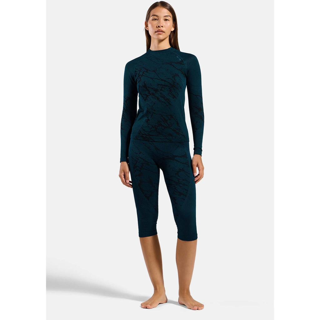 performance warm blackcomb base layer shirt half-zip