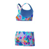 PRINT RACERBACK 2PC LTBLU/PNK