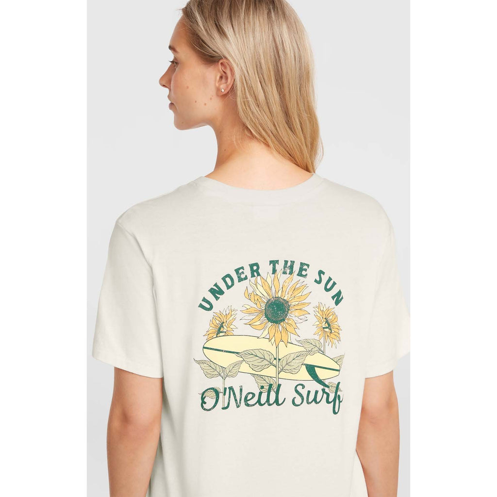 Boxy Back Print T-shirt strand