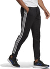 Essentials Fleece Tapered Cuff 3-Stripes broek