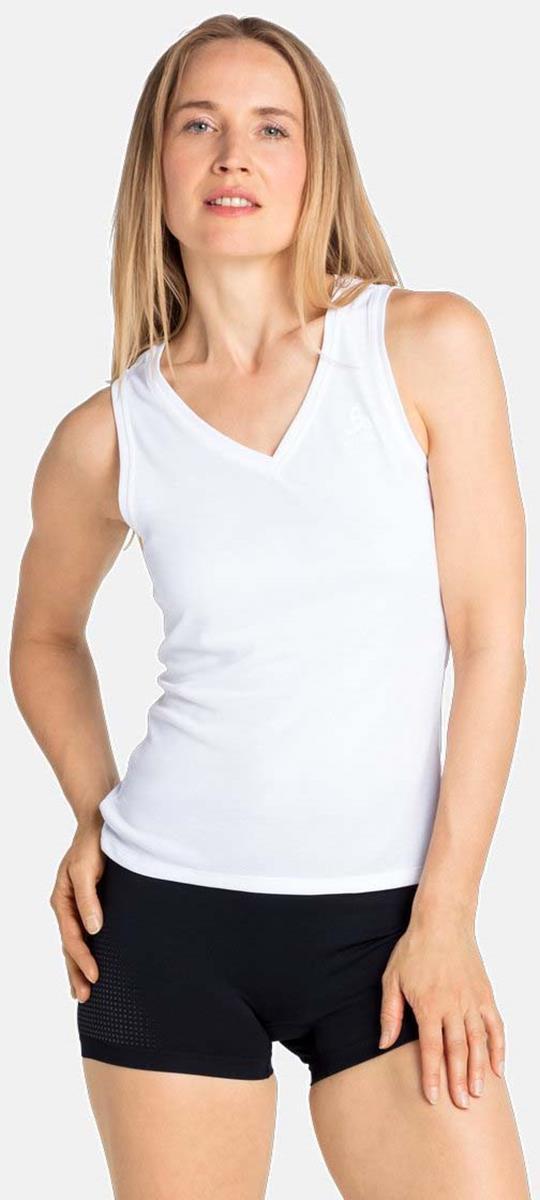 Bl Top V-neck Singlet Active F-dry Light