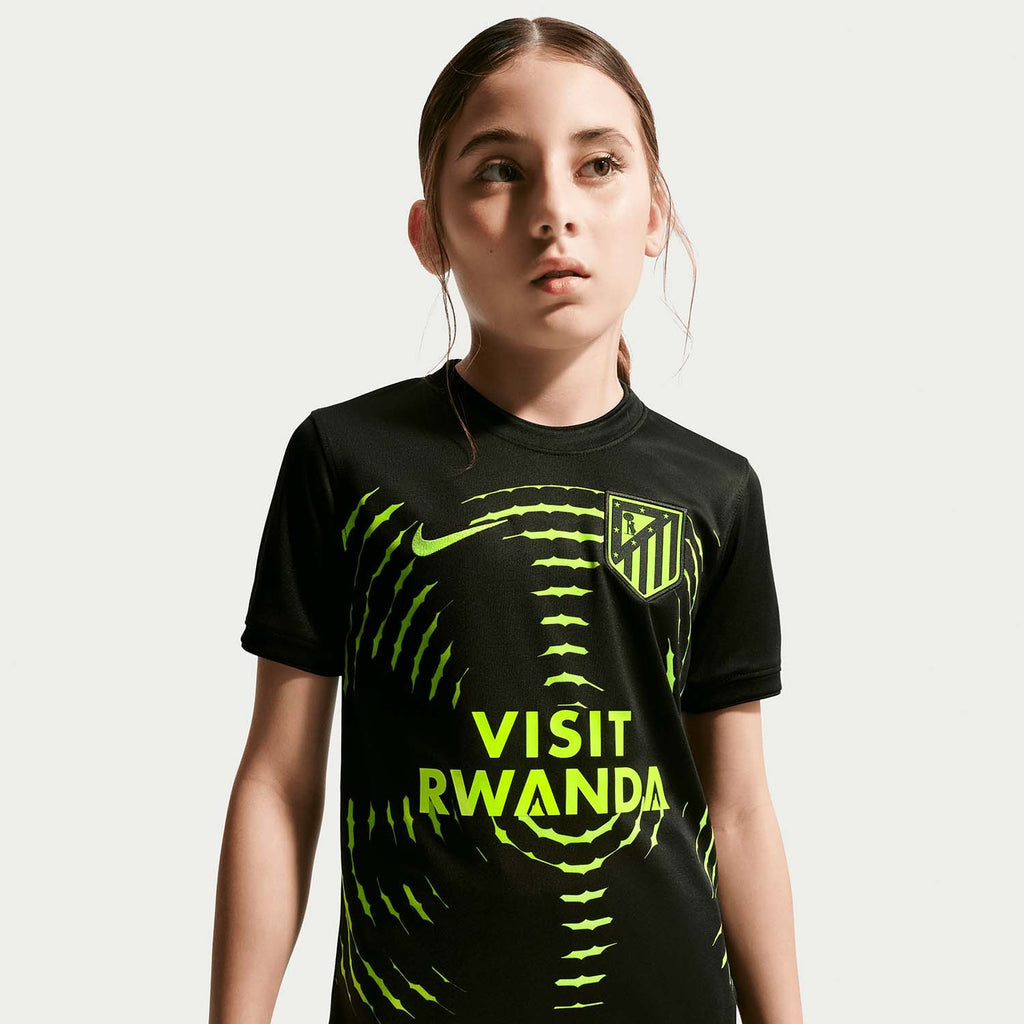 Atlético Madrid Away Big Kids' Dri-FIT Voetbal Pre-Match Top