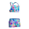 PRINT RACERBACK 2PC LTBLU/PNK
