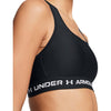 crossback mid bra-blk