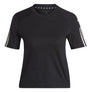 Train Essentials Train Katoenen 3-Stripes Crop shirt