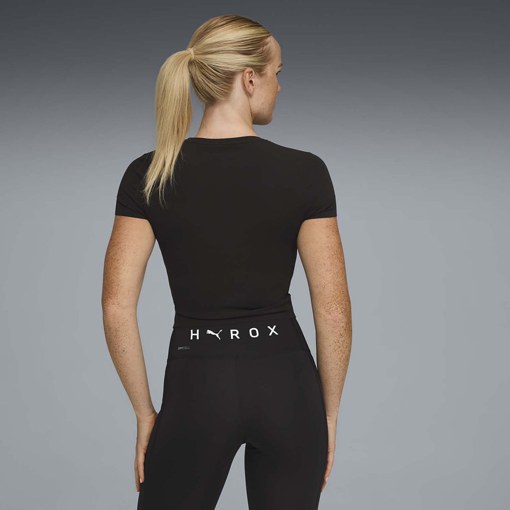 X Hyrox Shapeluxe Short Sleeve Crop Tee topje training