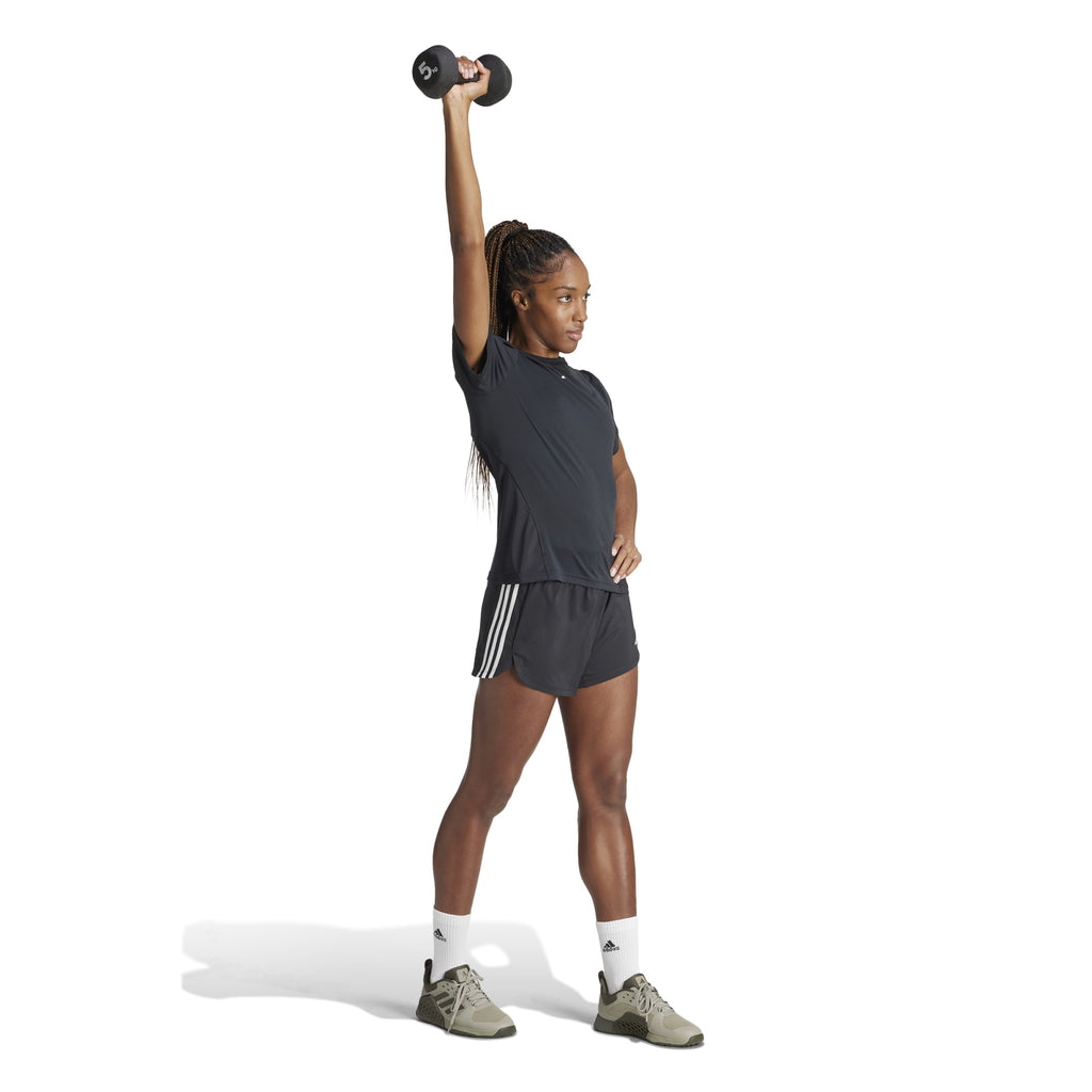 Pacer Training 3-Stripes Geweven High-Rise short