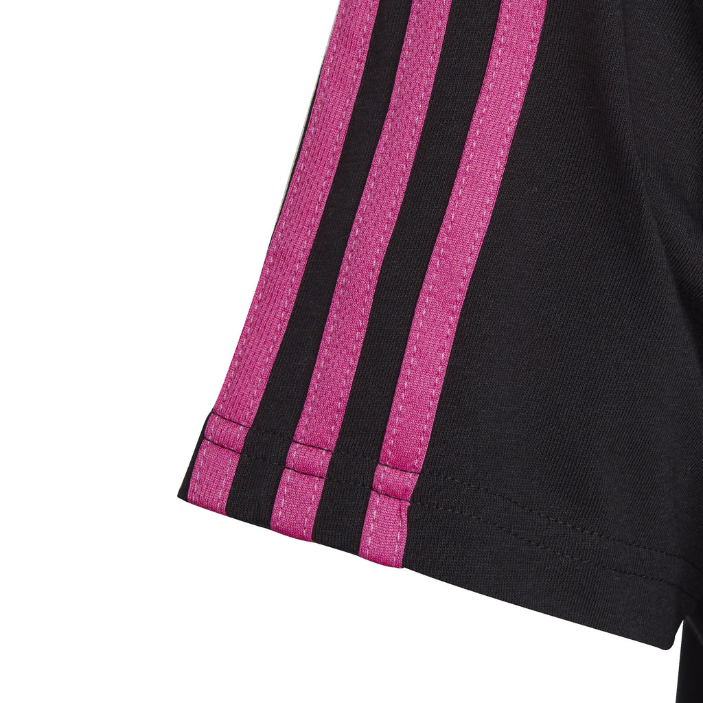 Essentials 3-Stripes Cotton Loose Fit Boyfriend shirt
