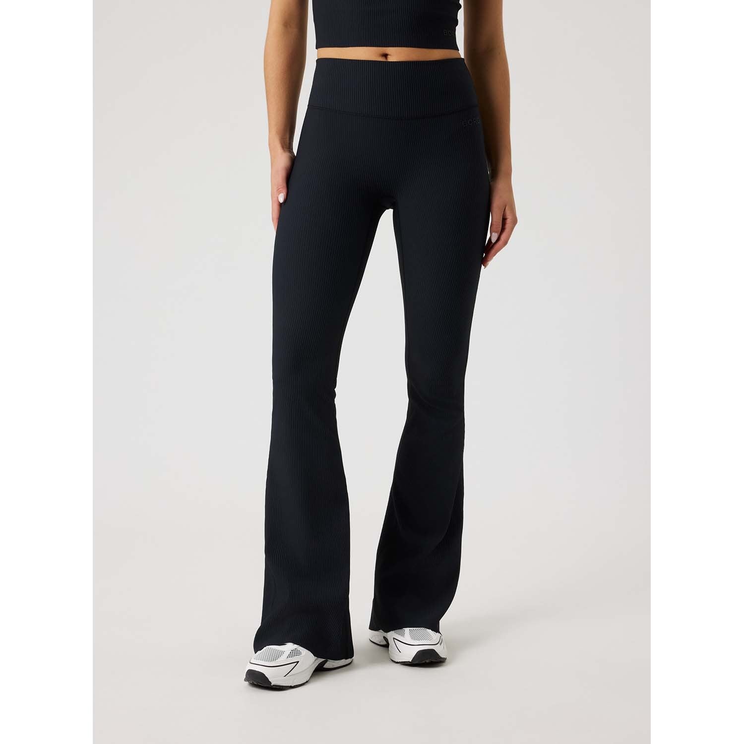 studio ribbed flare tights regular